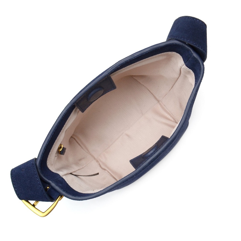 Suede bucket bag - Picture 4 of 10